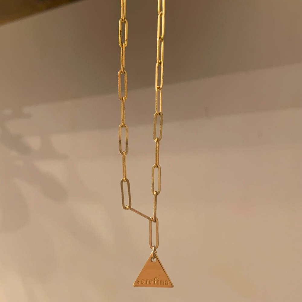 Serefina Gold Chain Link Necklace